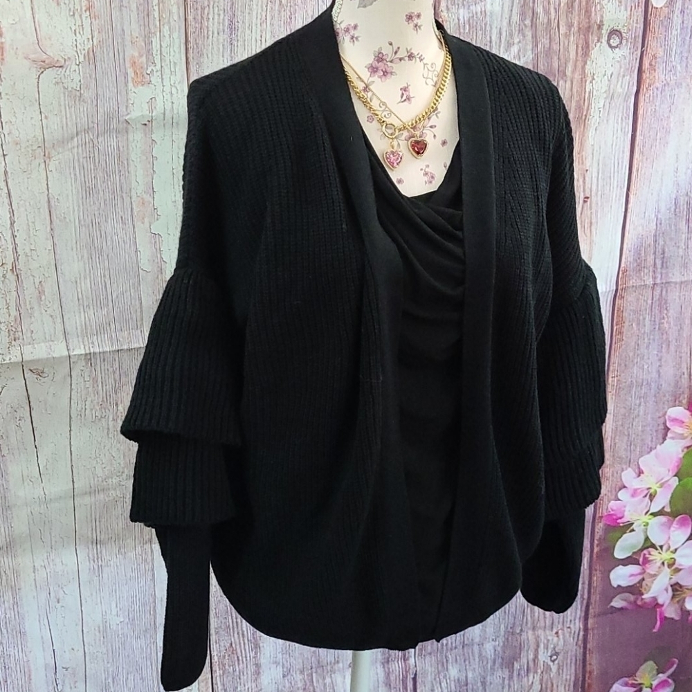 Funky Black Cardigan